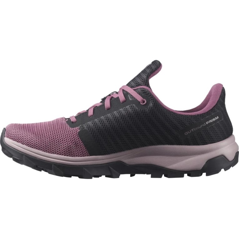 Tênis De Caminhada Salomon Outbound Prism GTX Feminino Pretas Roxo | PT B79801